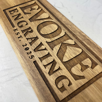 Engraved Cutting/ Serving Board